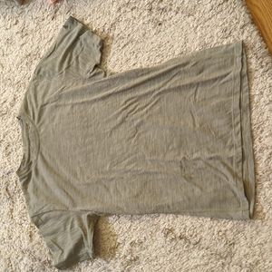 Green/gray fabletics small shirt
